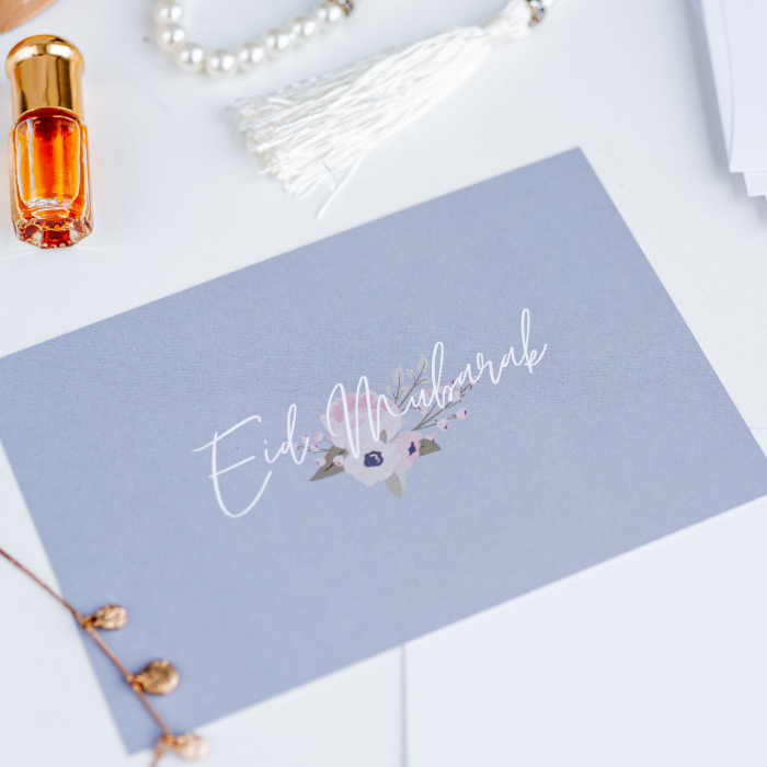 Nude Floral Eid PostCards